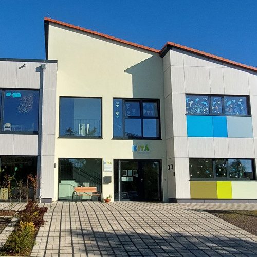 Kita Brunnenwiese Eckersdorf Kita Brunnenwiese von außen
